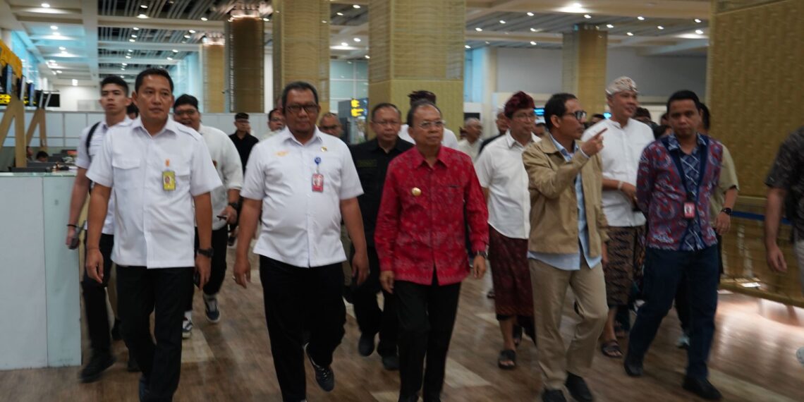 GUBERNUR BALI DORONG KOLABORASI STRATEGIS TINGKATKAN PELAYANAN DI PINTU GERBANG PARIWISATA BALI