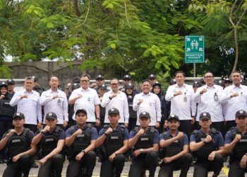 APEL KESIAPAN SATGAS PATROLI KEIMIGRASIAN DI BALI PERKUAT PENGAWASAN ORANG ASING