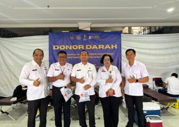 PERKUAT SEMANGAT KEPEDULIAN, IMIGRASI NGURAH RAI GELAR DONOR DARAH