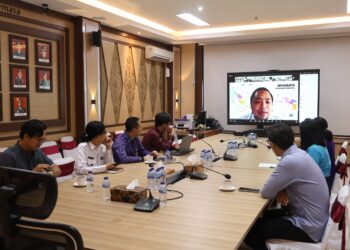 DORONG INOVASI BERKUALITAS, KANTOR IMIGRASI NGURAH RAI IKUTI LAUNCHING STANDARISASI INOVASI DARI DITJEN IMIGRASI