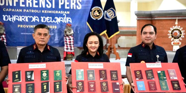 Imigrasi Bali Amankan 62 WNA Bermasalah pada Patroli Dharma Dewata