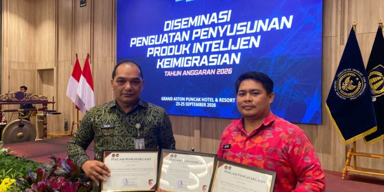 Imigrasi Ngurah Rai Raih Tiga Penghargaan Laboratorium Forensik Dokumen Keimigrasian